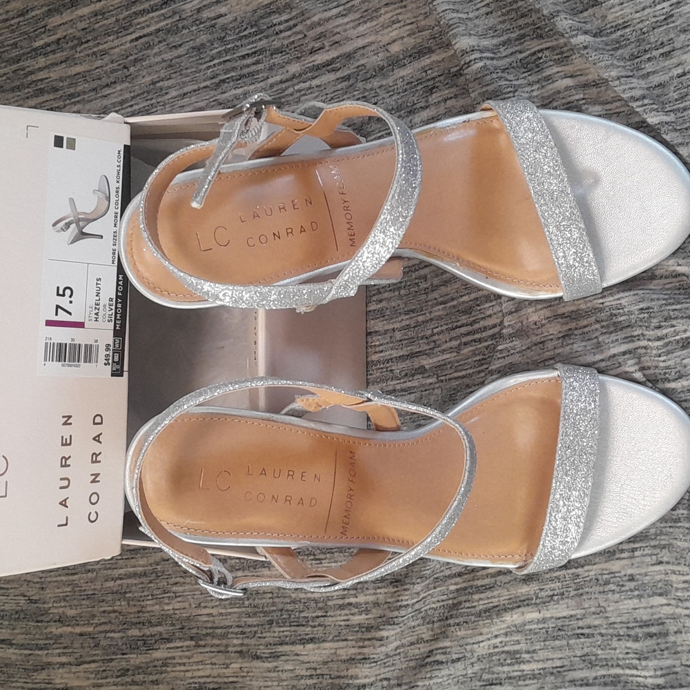 Lauren Conrad strappy heels